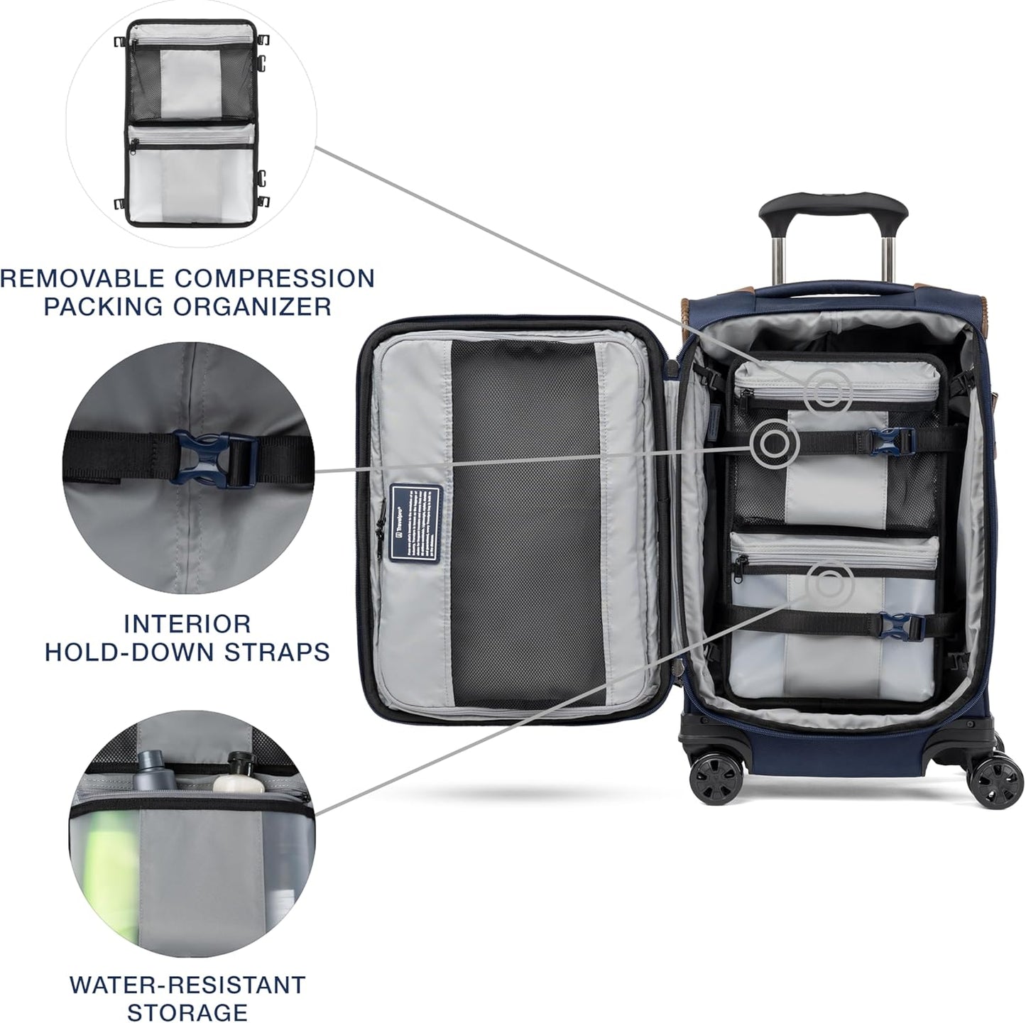 Crew Classic Lightweight Softside Expandable Carry on Luggage