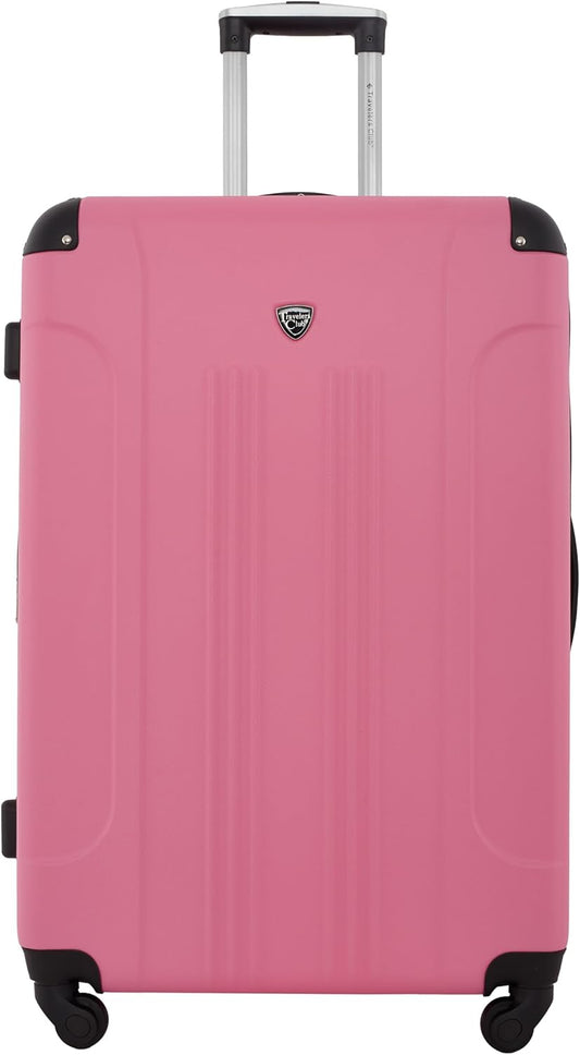 Chicago Hardside Expandable Spinner Luggage, Hot Pink, 5 Piece Set