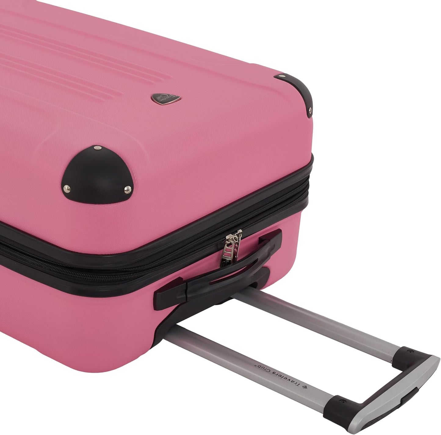 Chicago Hardside Expandable Spinner Luggage, Hot Pink, 5 Piece Set